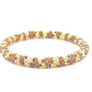 Sashka Co. Leopard Beaded Bracelet
